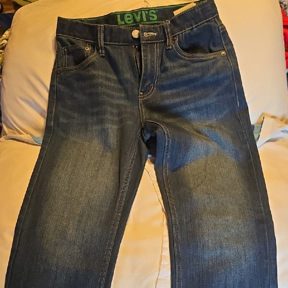 Boy's Levi's 511 Dark Blue Straight Jeans